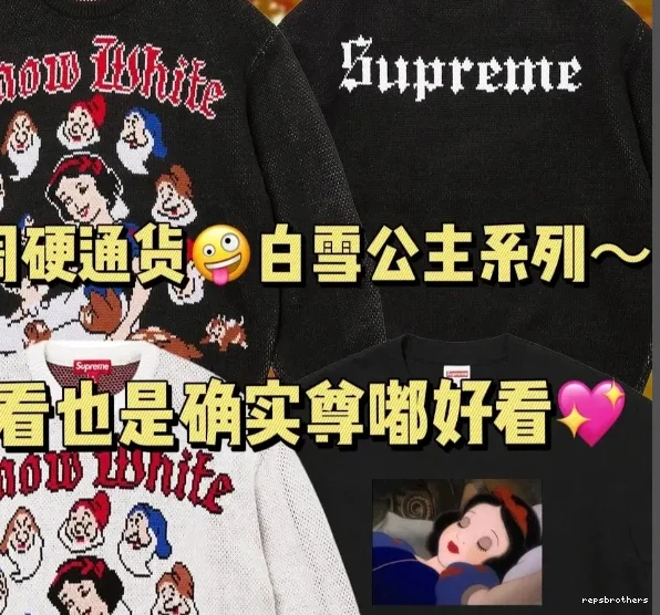 Sweater SWEATER 24FW SNOW White WHITE Snow 1010